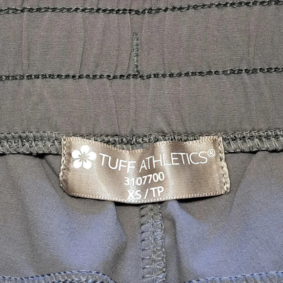 ❤️ NWT Tuff Athletics Grey Active Shorts XS Lightweight Womens Bottoms - Picture 5 of 14